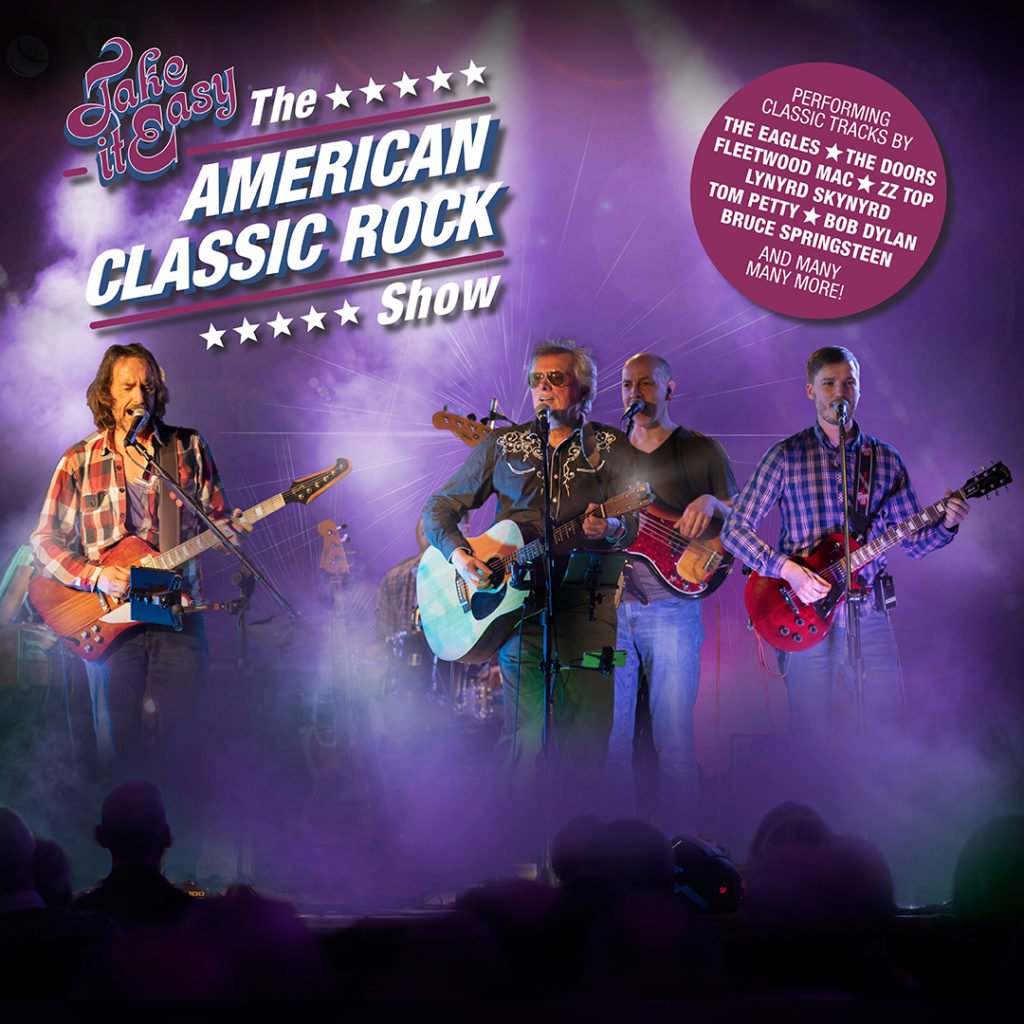 Take It Easy - The American Classic Rock Show Square Banner